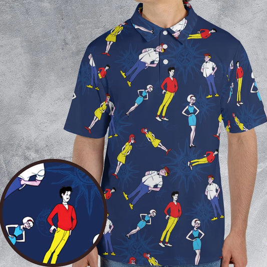 AOP Men/Women Polo Shirt - UCLNXKT3