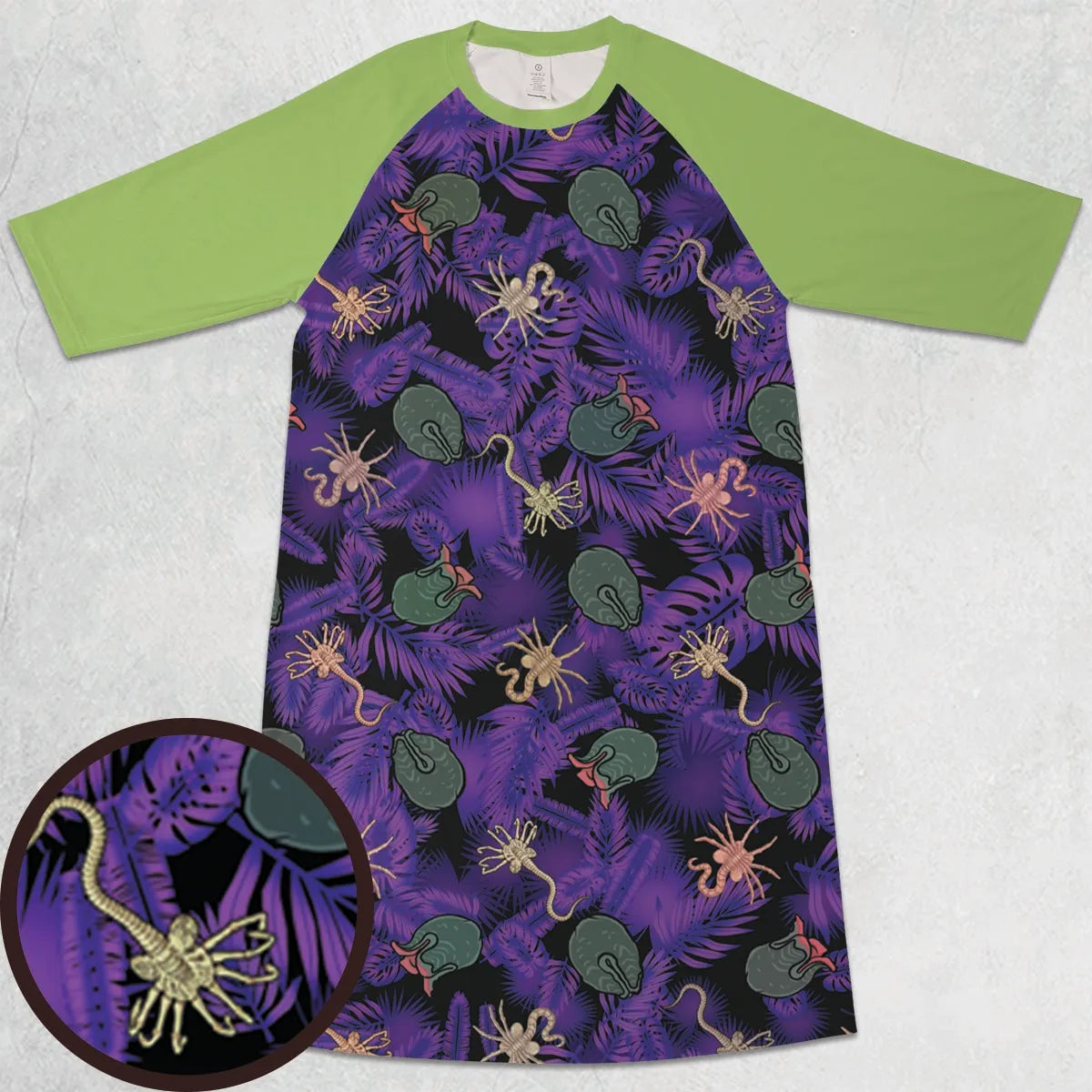 3/4 Sleeve Raglan Dress - DT43CYB4