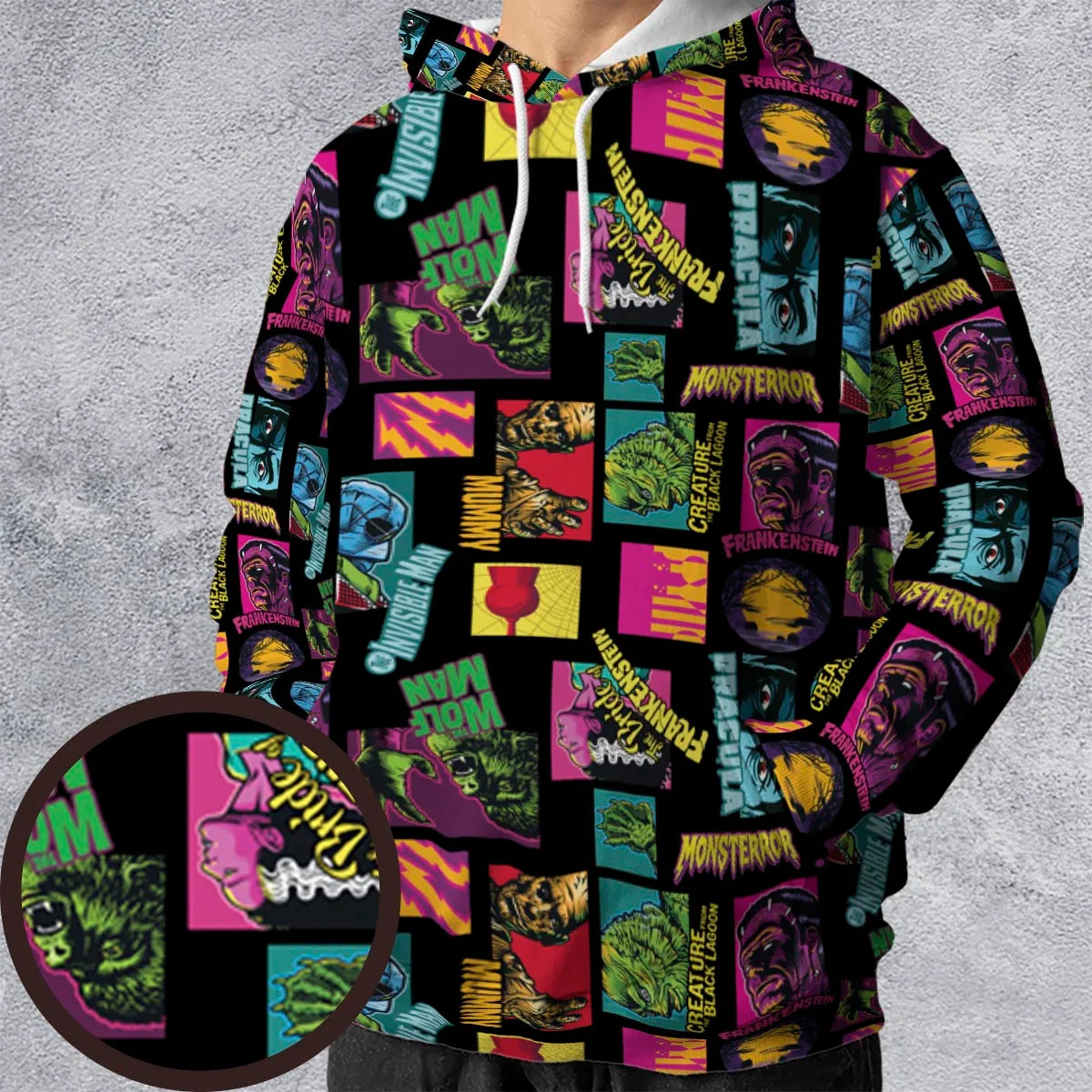 All-over Print Hoodie - U5684P3R