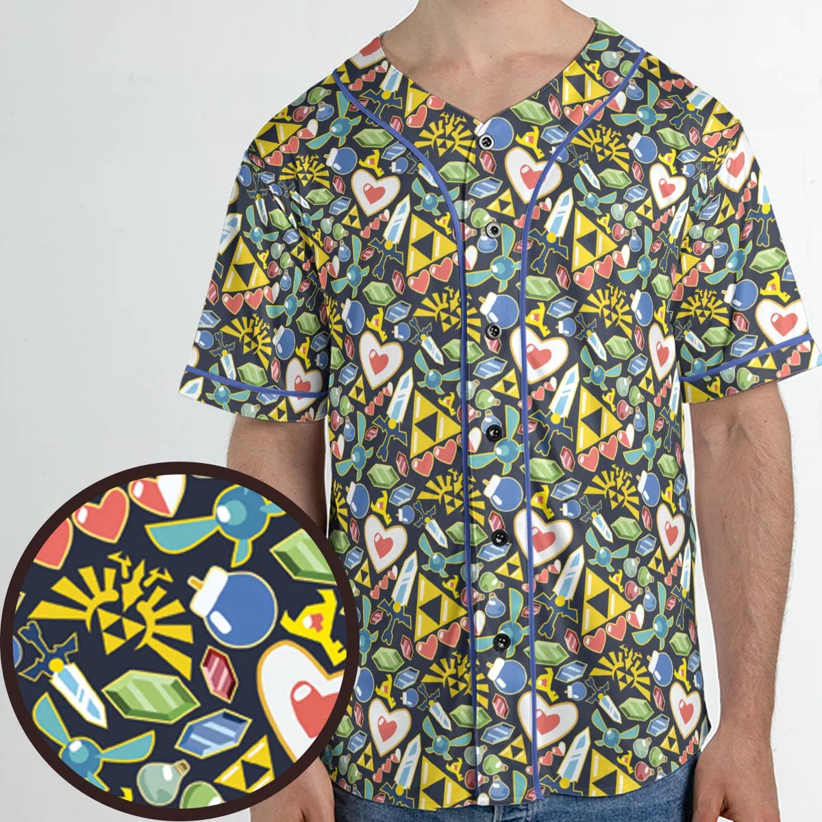 Unisex Baseball Jersey - FGF5BJRA