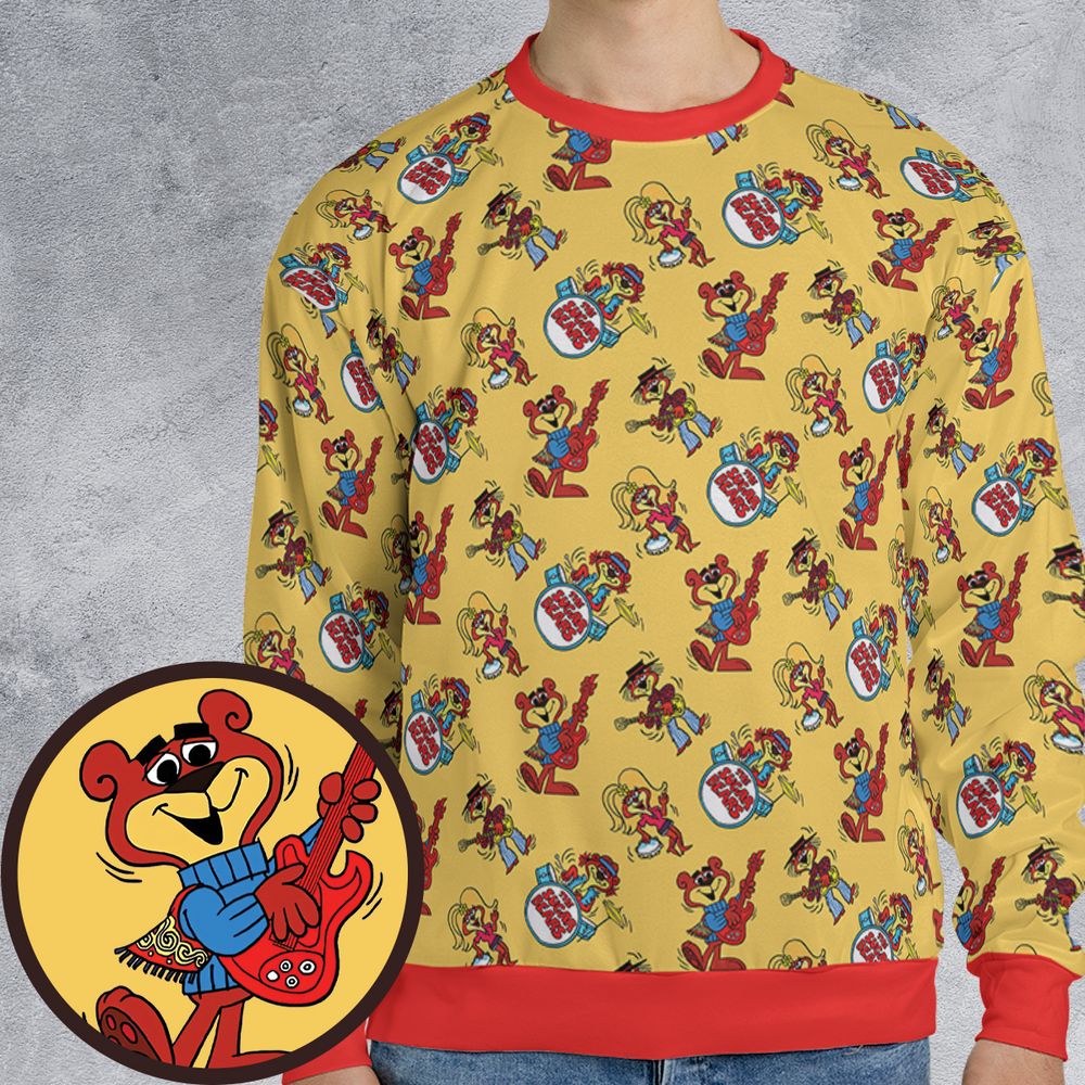 All-over Print Sweatshirt - E9B2SV74 -  - 1