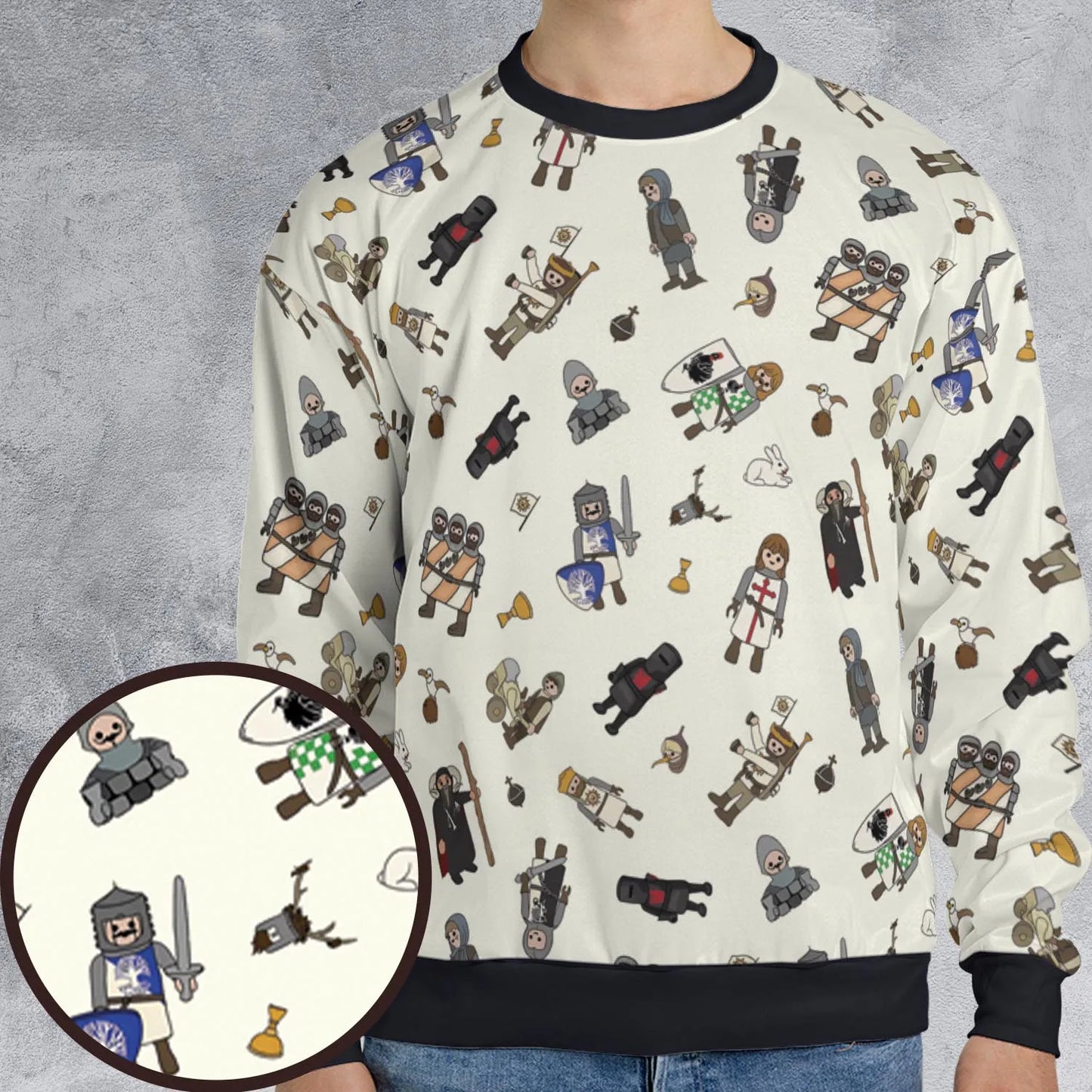 All-over Print Sweatshirt - 2EK1LKAG