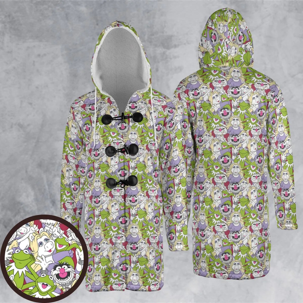 Hooded Cloak Coat - BGUBWUVX