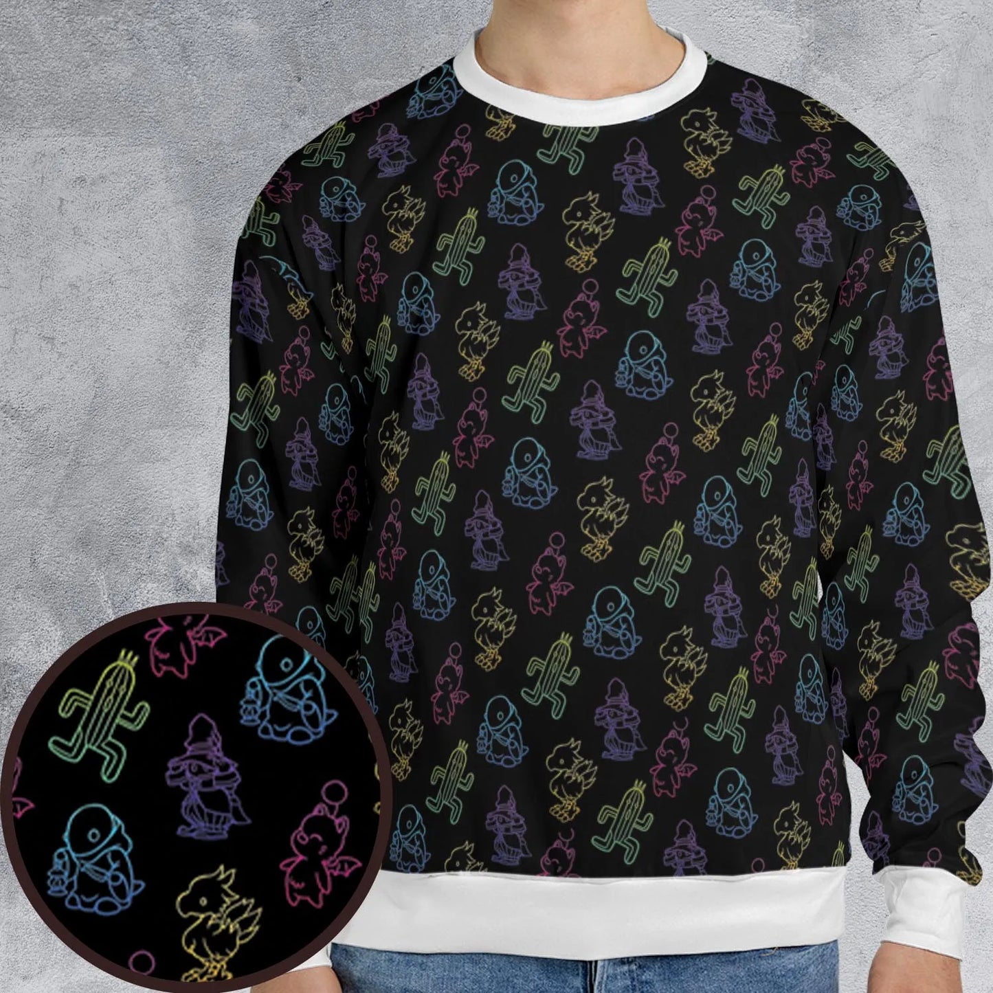 All-over Print Sweatshirt - YRJBJF1K