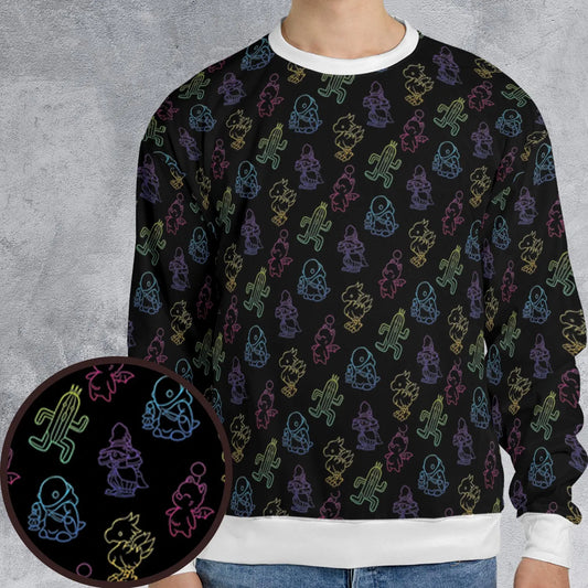 All-over Print Sweatshirt - YRJBJF1K