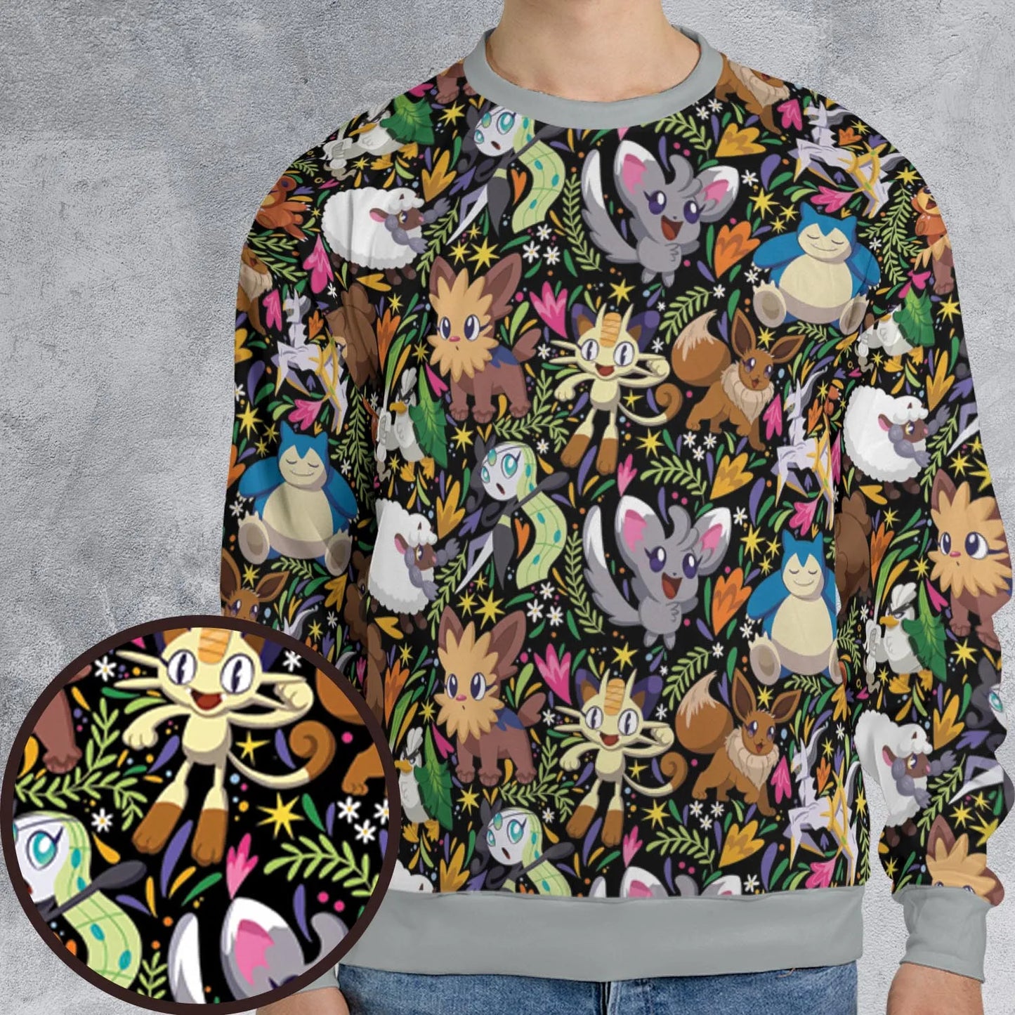 All-over Print Sweatshirt - 8RQ5ESCN