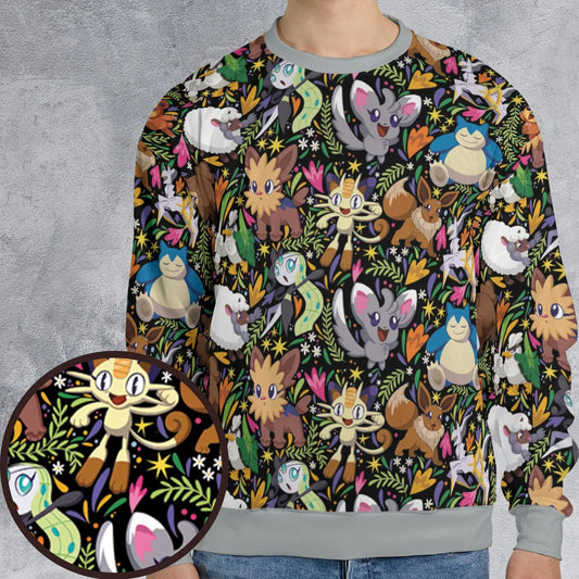 All-over Print Sweatshirt - 8RQ5ESCN