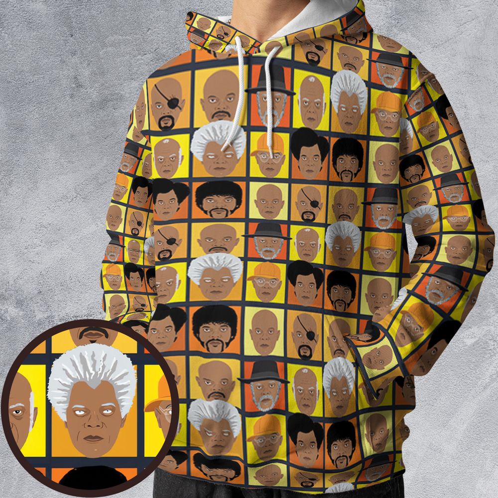 All-over Print Hoodie - 3QCX4AUJ -  - 1