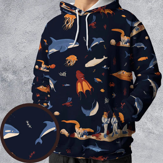 All-over Print Hoodie - GU8LPWQT