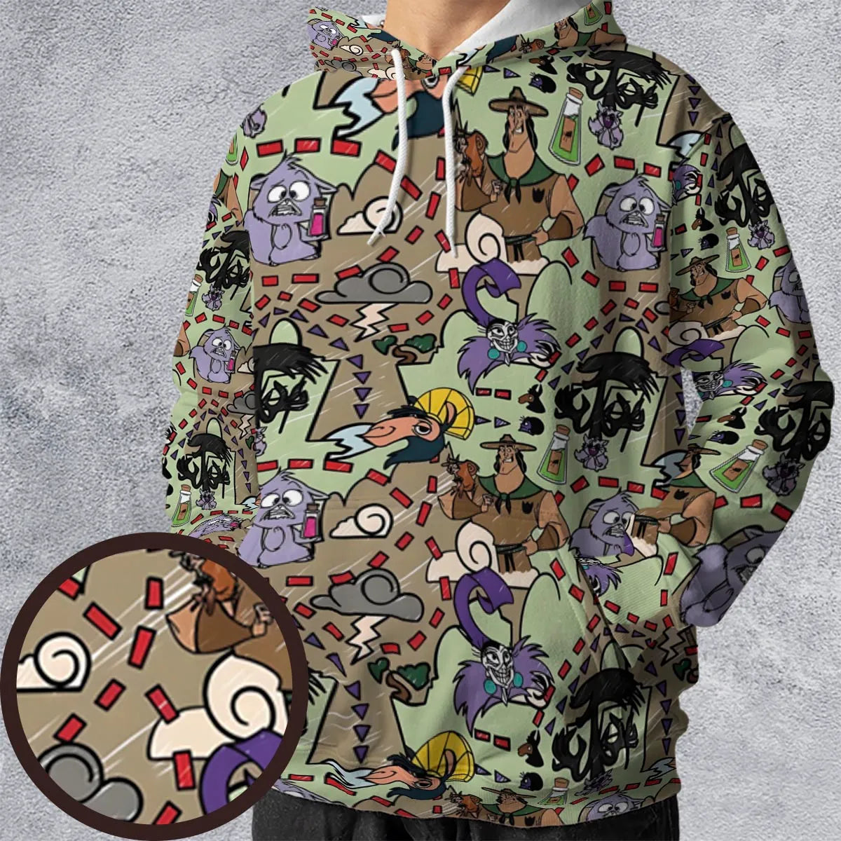 All-over Print Hoodie - 7X7SVB8P