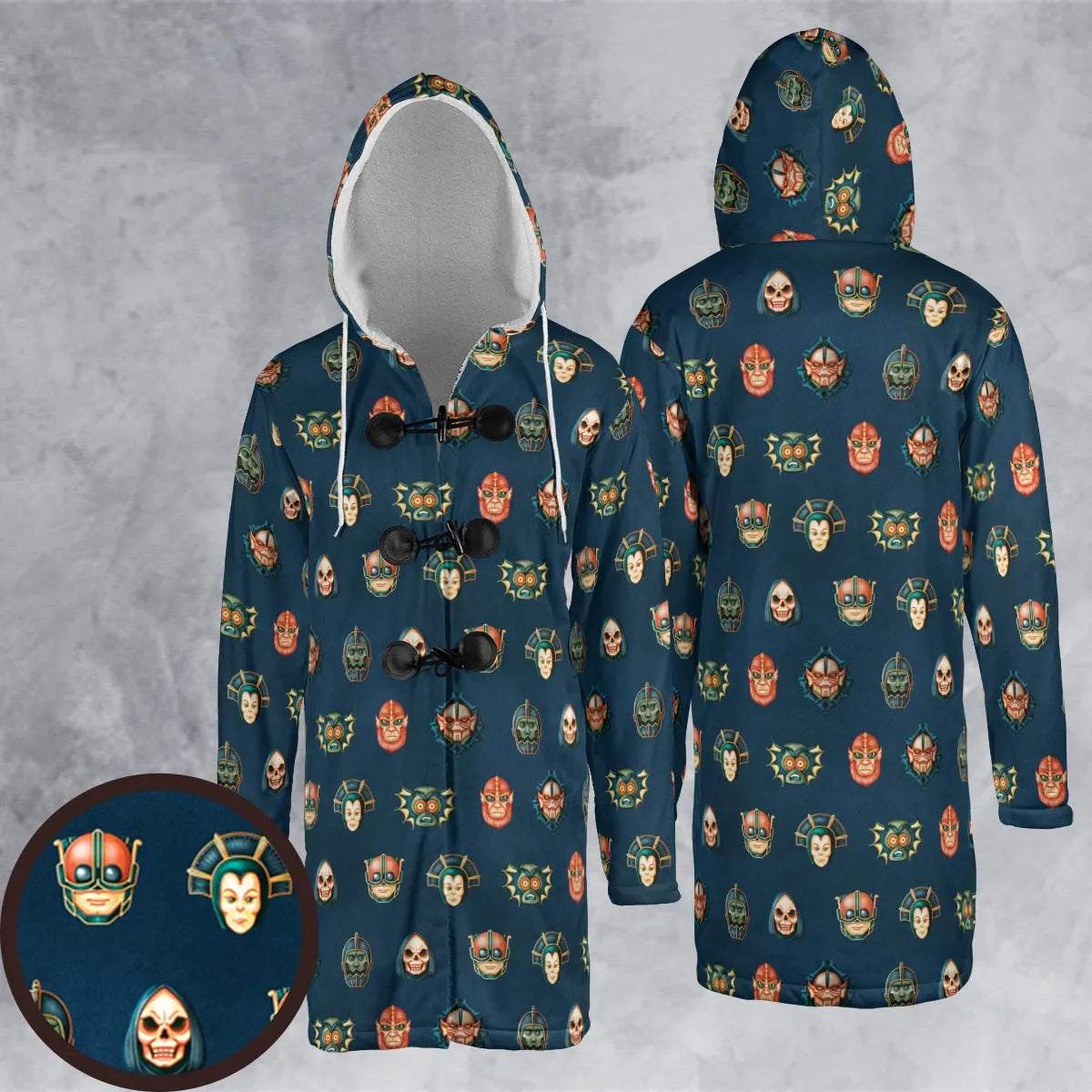 Hooded Cloak Coat - YS84P1FV