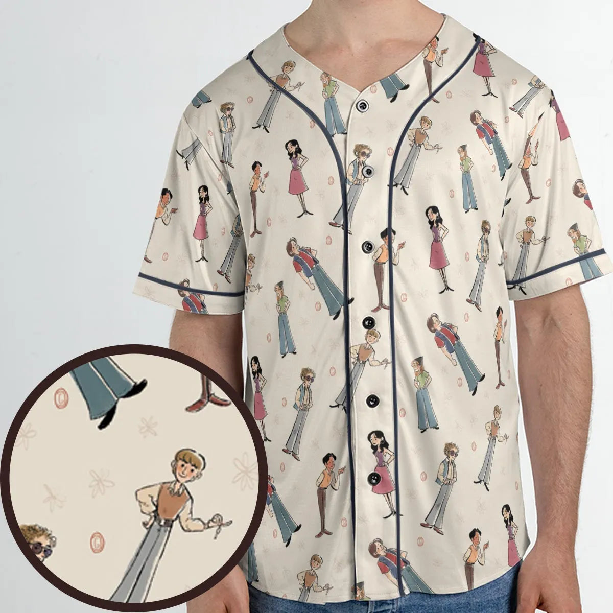 Unisex Baseball Jersey - 76874ZN4