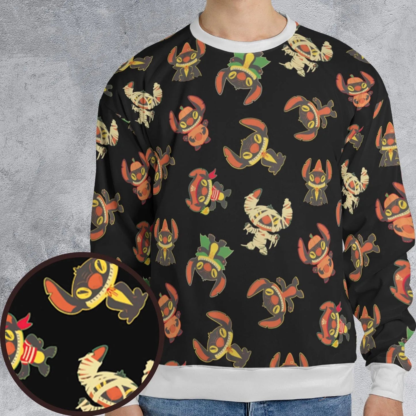 All-over Print Sweatshirt - XCFTCG1U