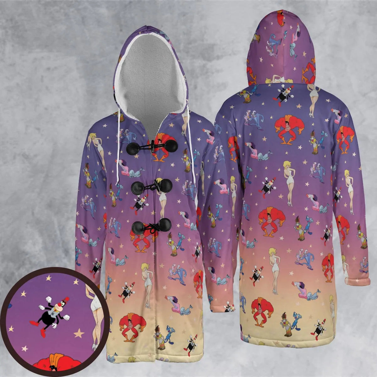 Hooded Cloak Coat - USZUJUTN