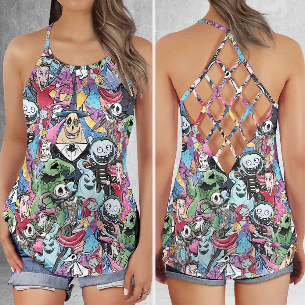 Criss Cross Tank Top - SNCB4QEK -  - 1