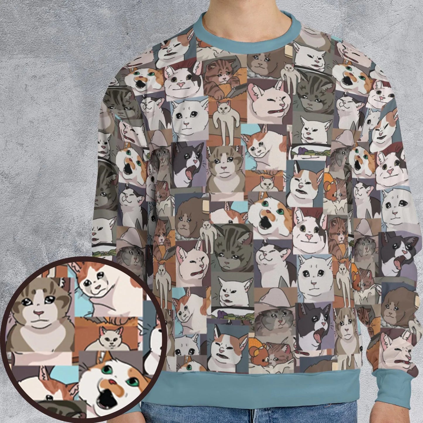 All-over Print Sweatshirt - 8SM39VUY