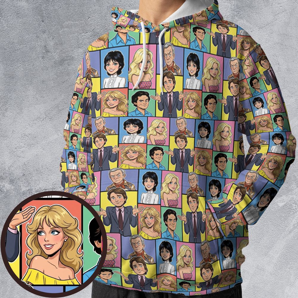 All-over Print Hoodie - SWT457DR -  - 1