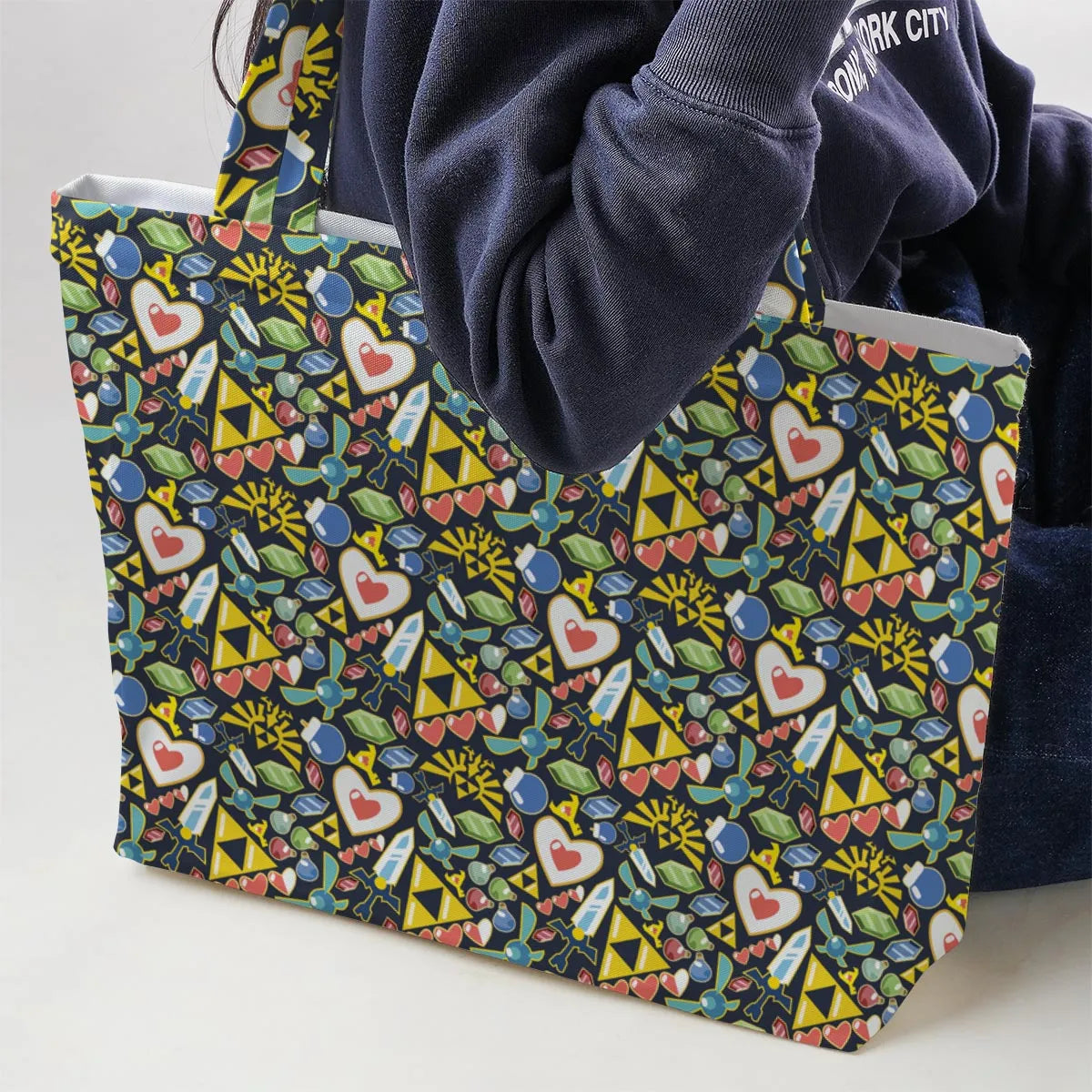 Large Tote Bag - Q93Q5CET