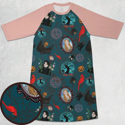 3/4 Sleeve Raglan Dress - UY65SNY9