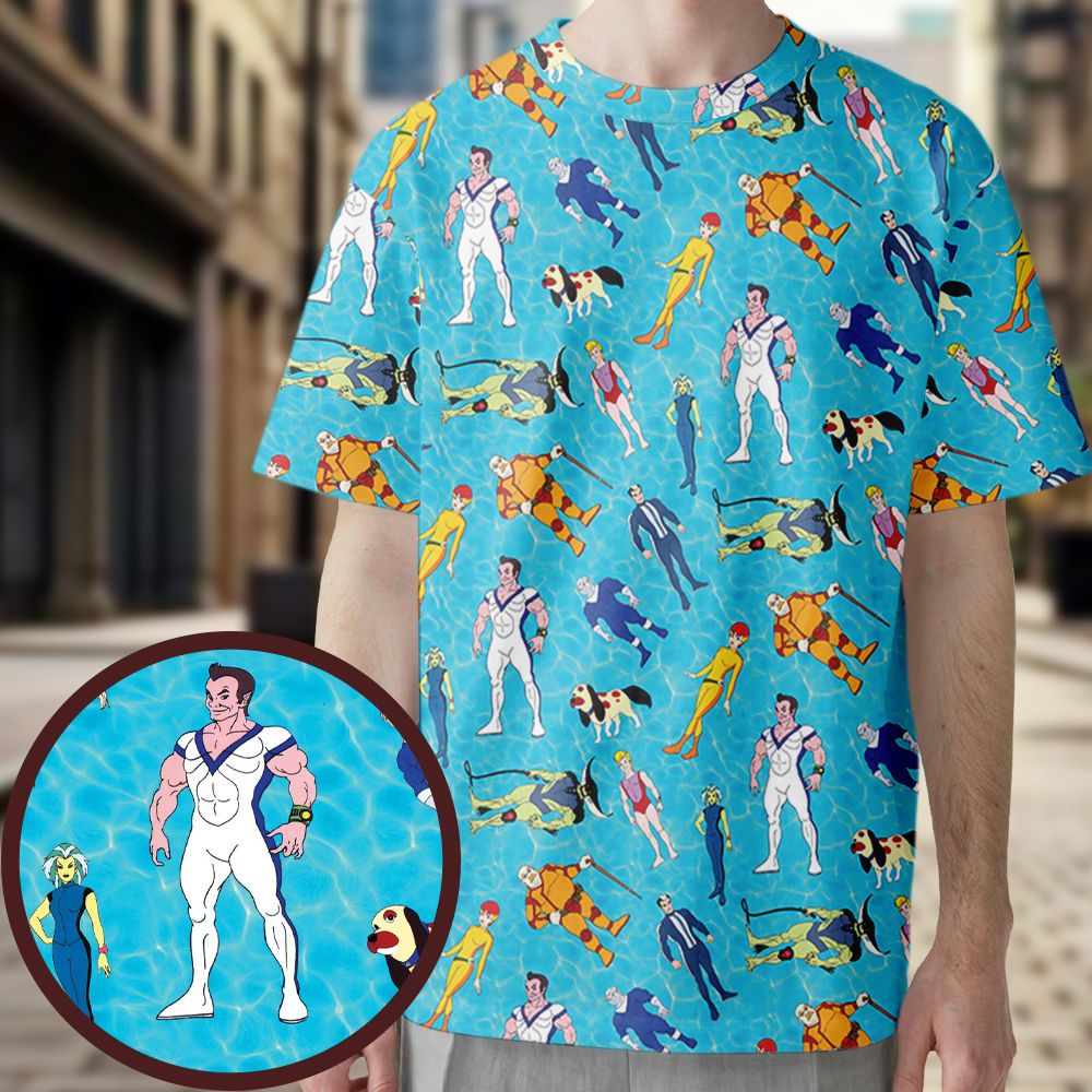 All-Over Print Unisex T-Shirt - EHRV788R -  - 1