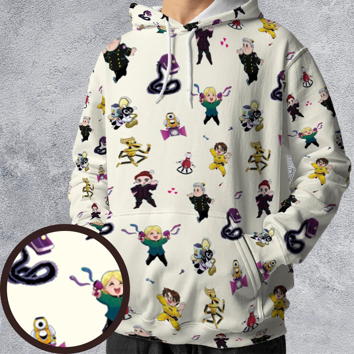 All-over Print Hoodie - KX2VK5GM