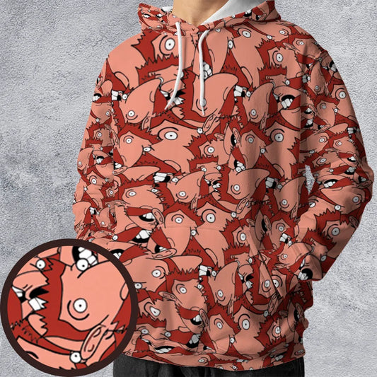 All-over Print Hoodie - YVACGAL4