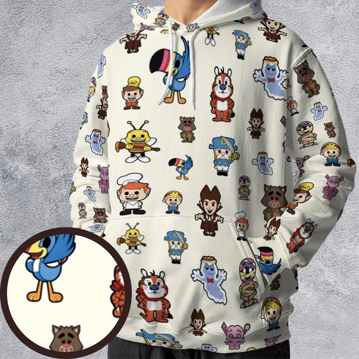 All-over Print Hoodie - FWPCC5CC