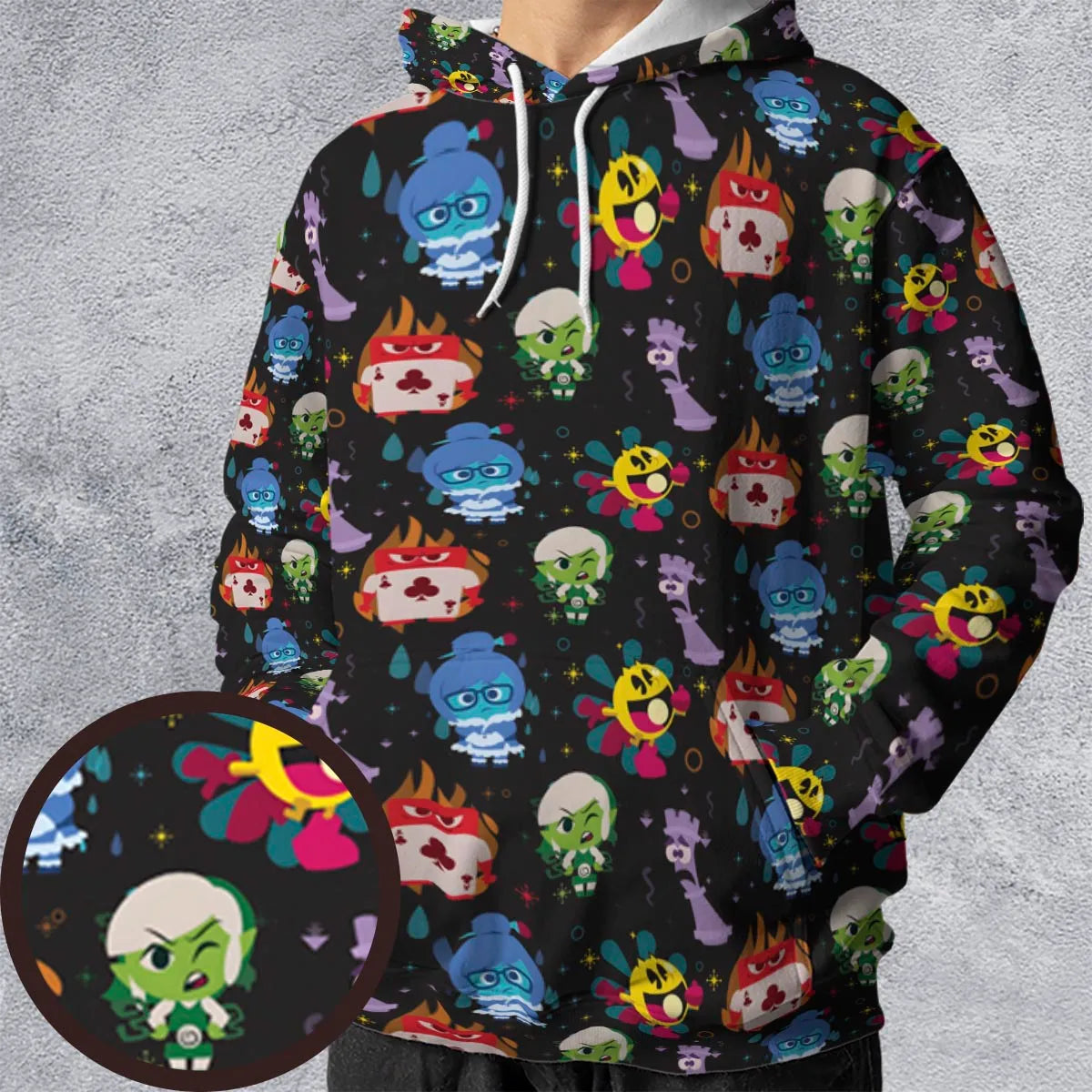 All-over Print Hoodie - SKM92TT1