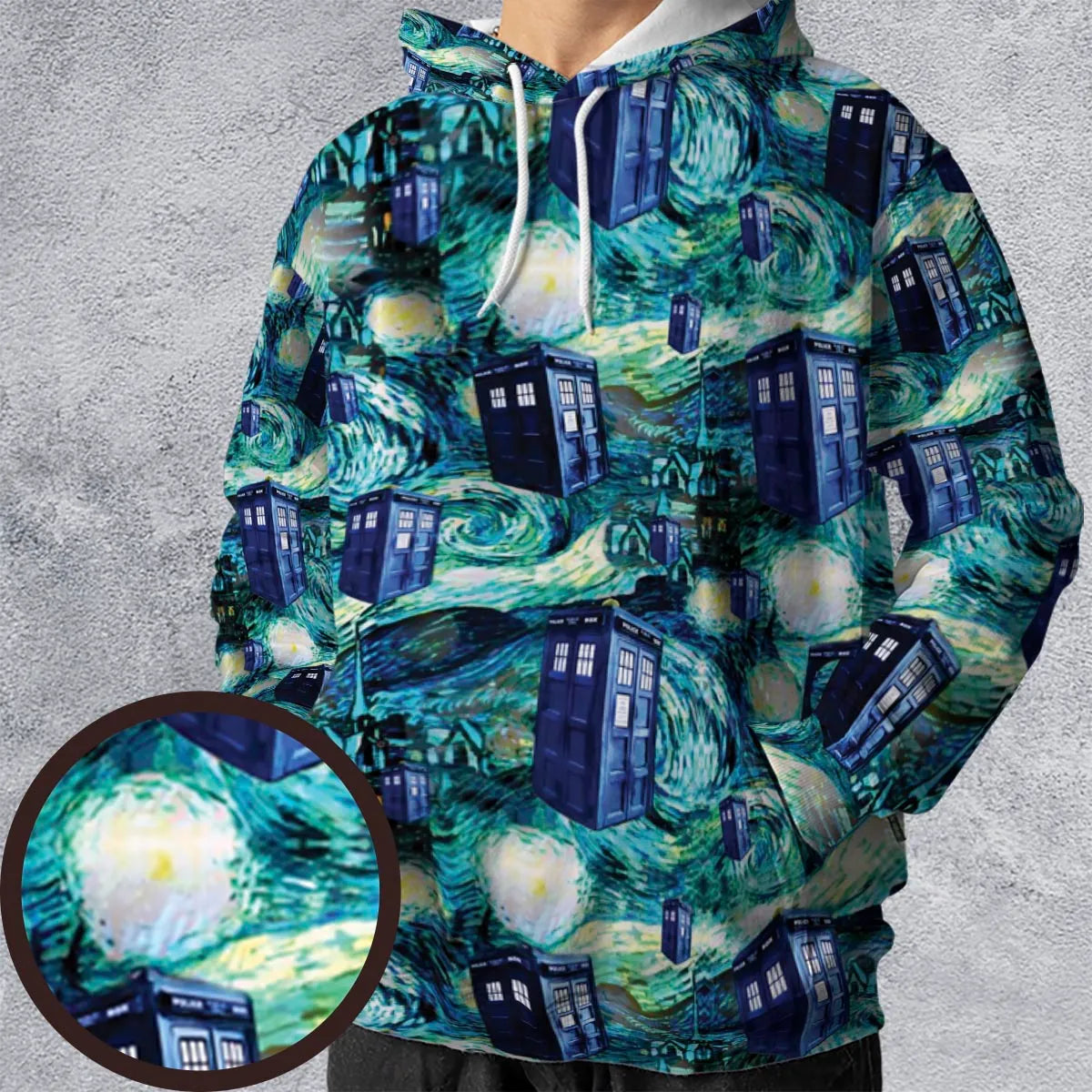 All-over Print Hoodie - 83KHNJFR