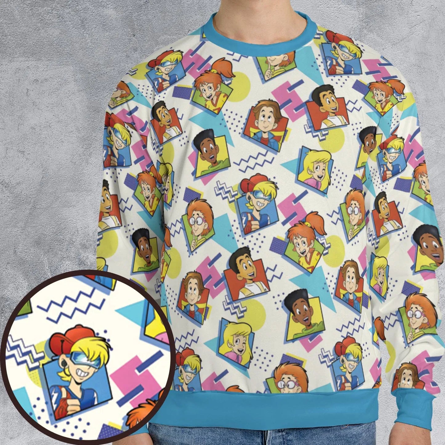 All-over Print Sweatshirt - NYXBVWLK