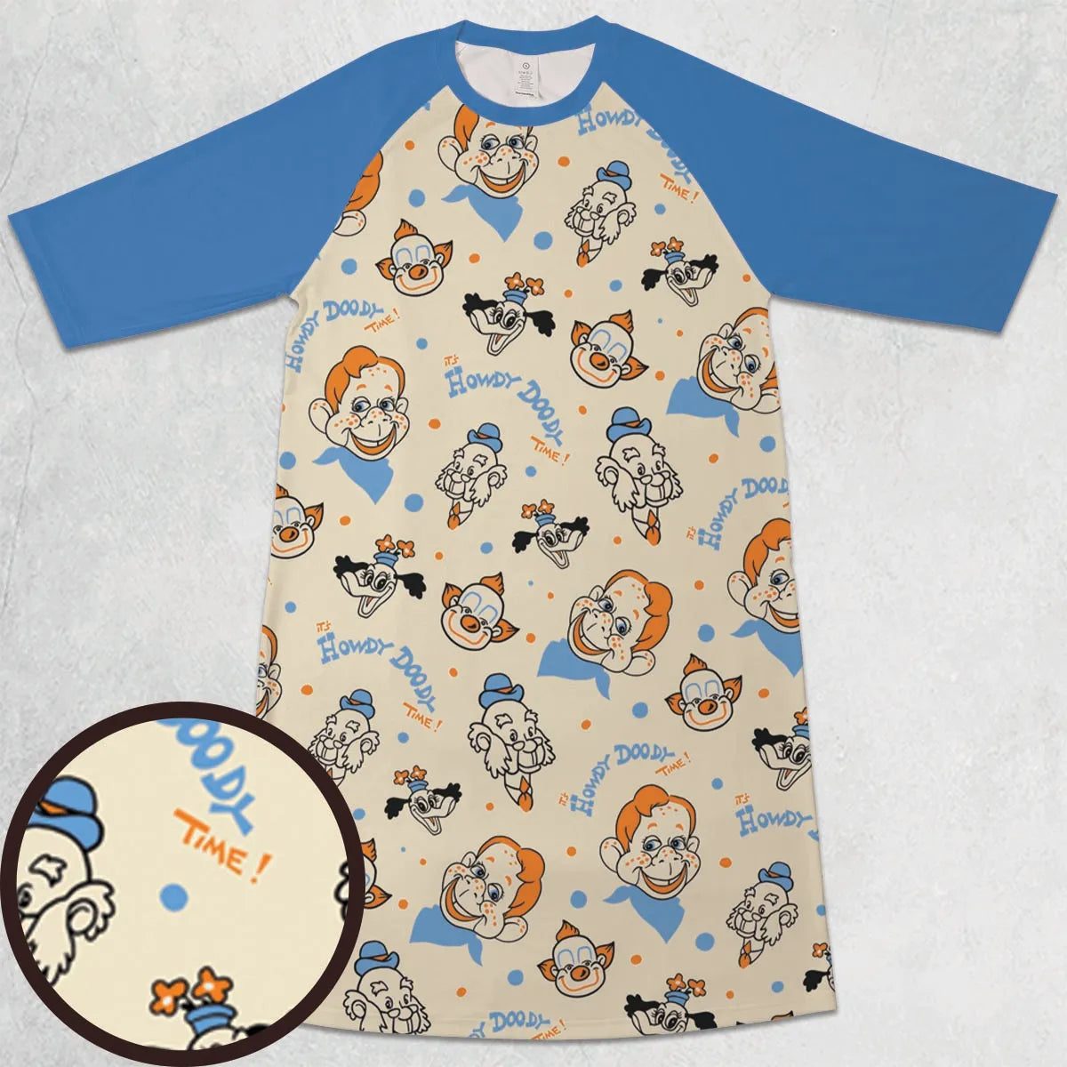 3/4 Sleeve Raglan Dress - CC941DS3