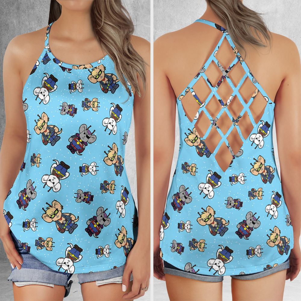 Criss Cross Tank Top - B792KS15 -  - 1