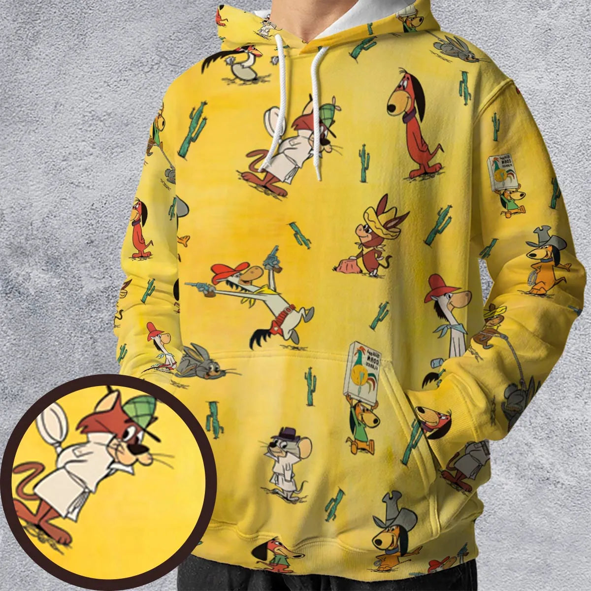 All-over Print Hoodie - VLP25F3Q