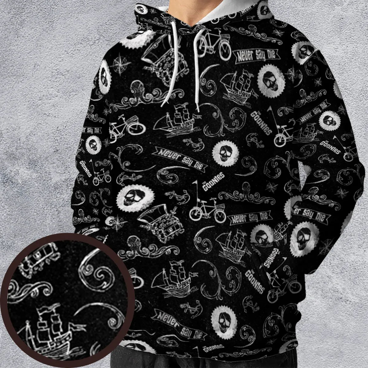 All-over Print Hoodie - 63V9T1K5