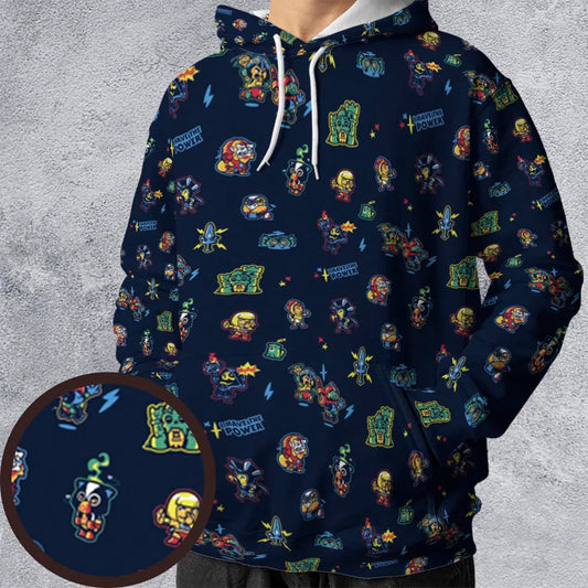 All-over Print Hoodie - XURDMBLX