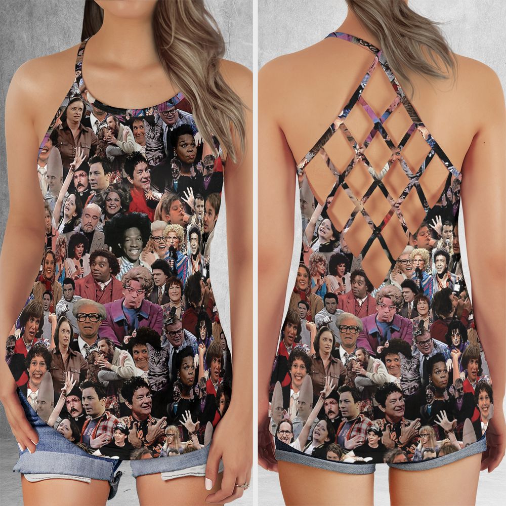 Criss Cross Tank Top - 9UBD5KDE -  - 1