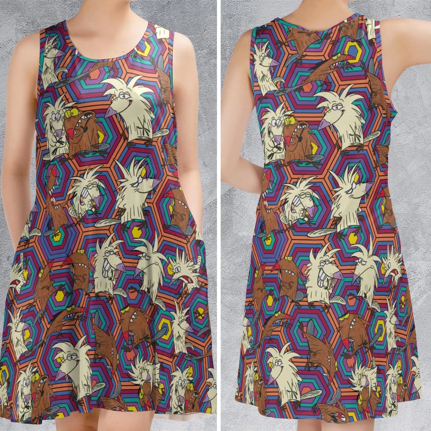 Sleeveless Dress - KSK9XG42