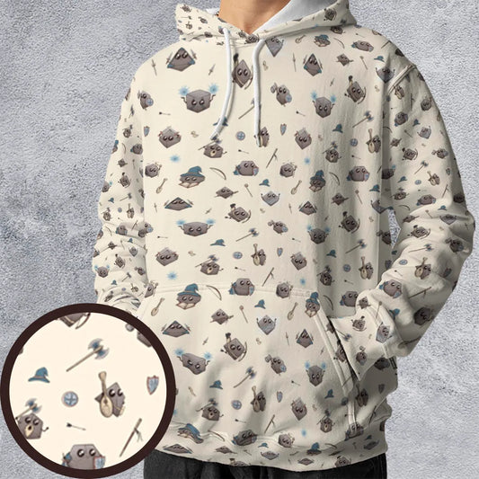 All-over Print Hoodie - B4ZSNAJ6