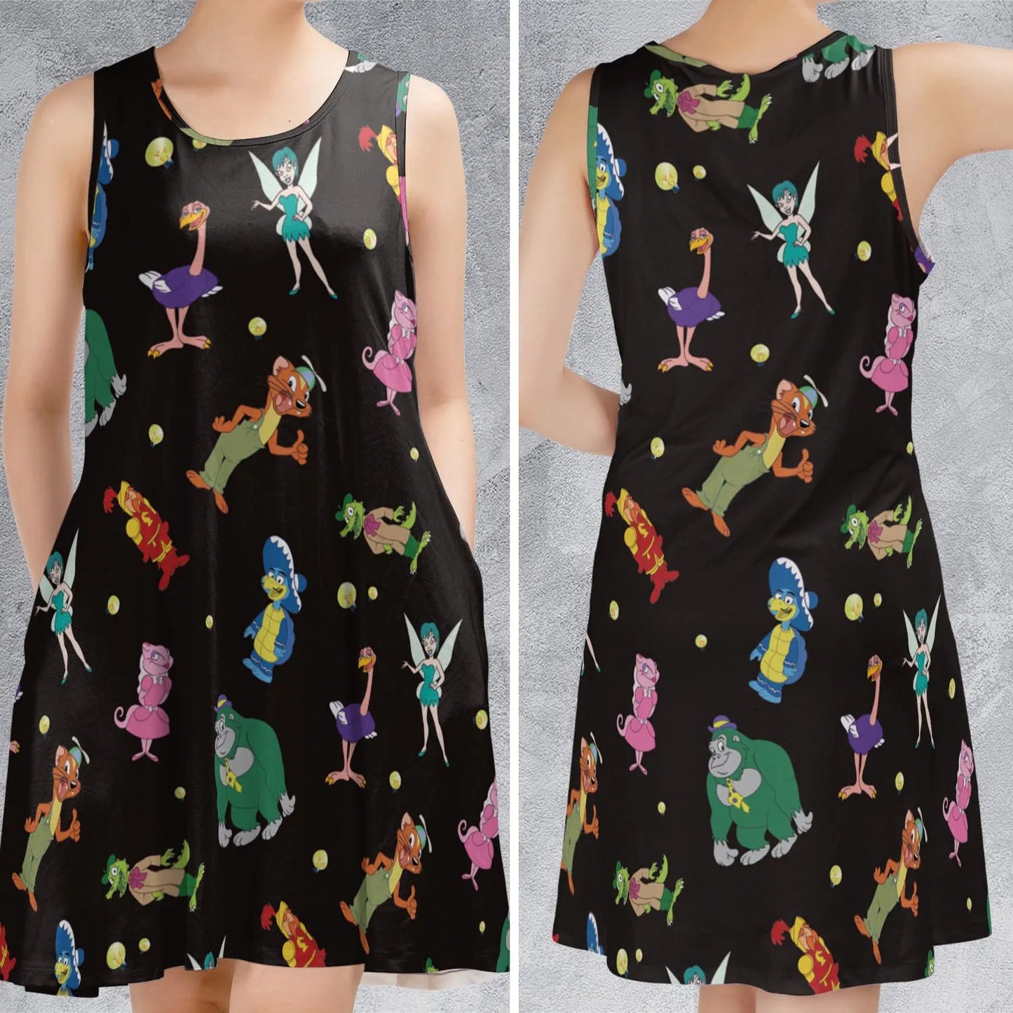 Sleeveless Dress - RBFF33DE