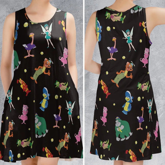 Sleeveless Dress - RBFF33DE