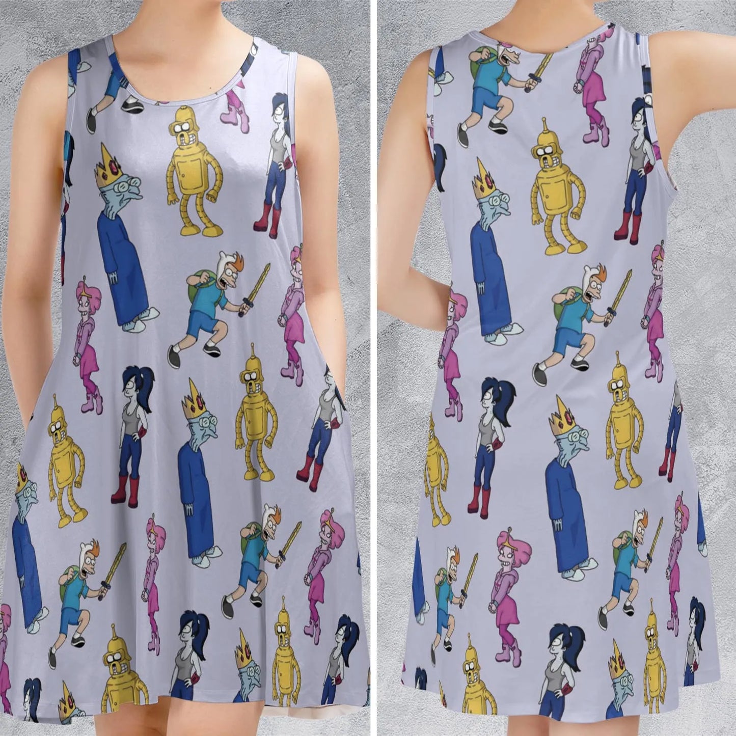 Sleeveless Dress - BV6HZKNR