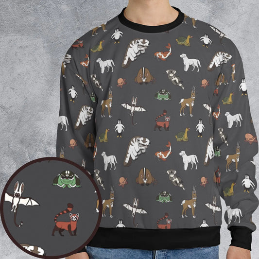 All-over Print Sweatshirt - FSNUZR35