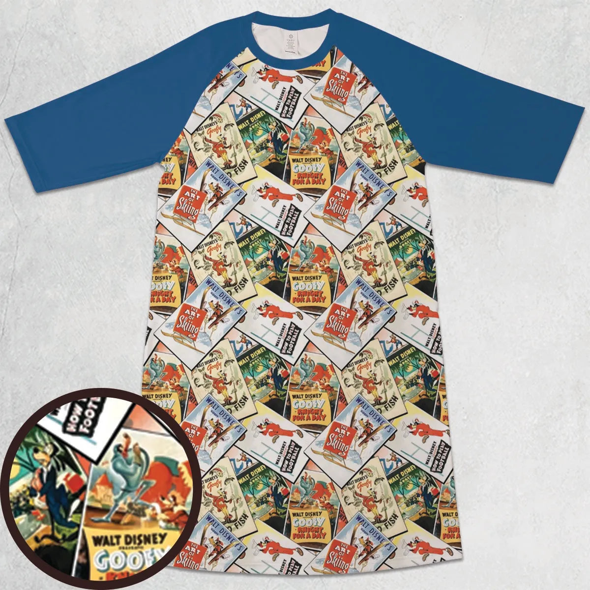 3/4 Sleeve Raglan Dress - E4LTTR9T
