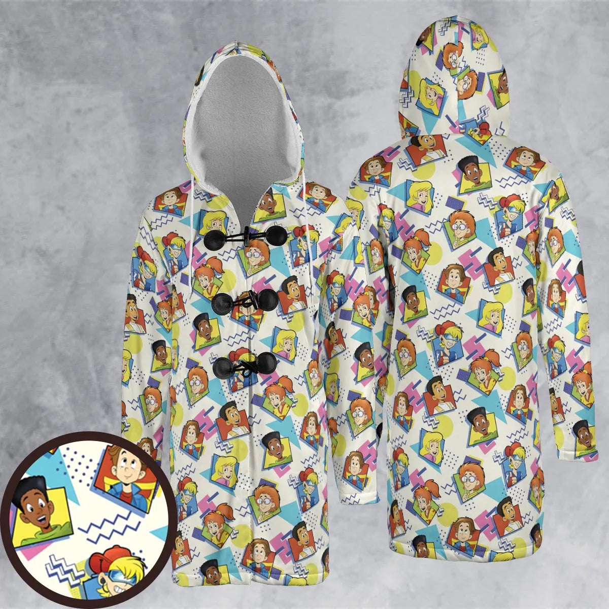 Hooded Cloak Coat - XPTPUFUP