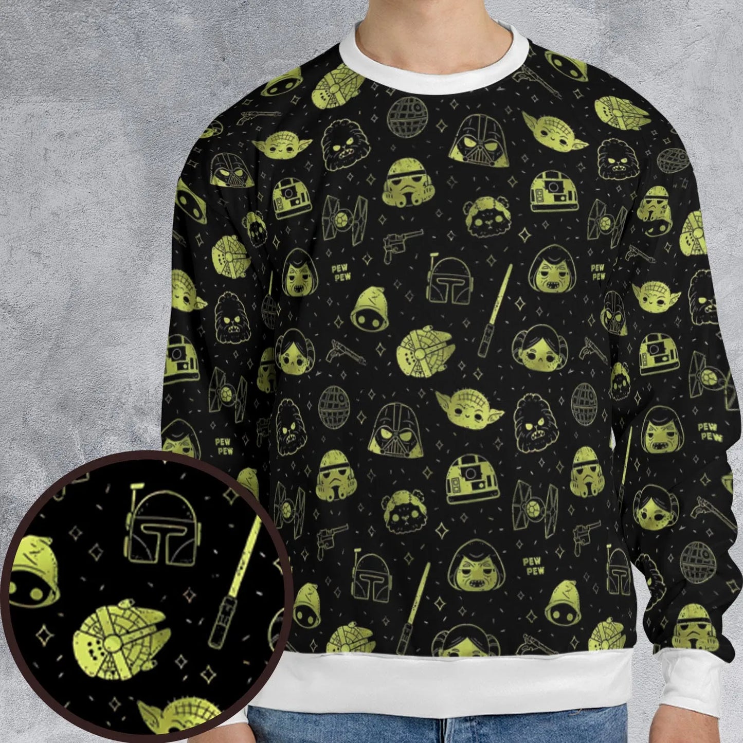 All-over Print Sweatshirt - WFL2GXPG