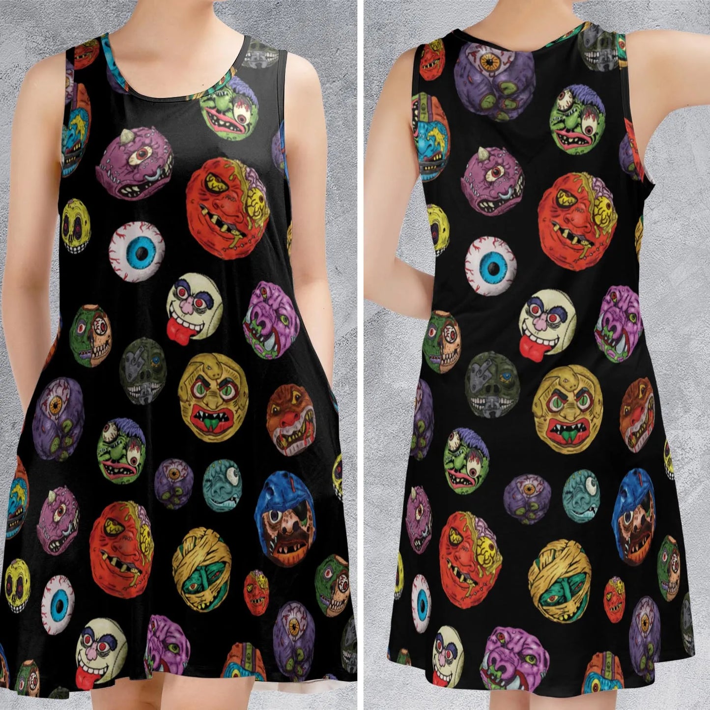 Sleeveless Dress - XF73RYGH