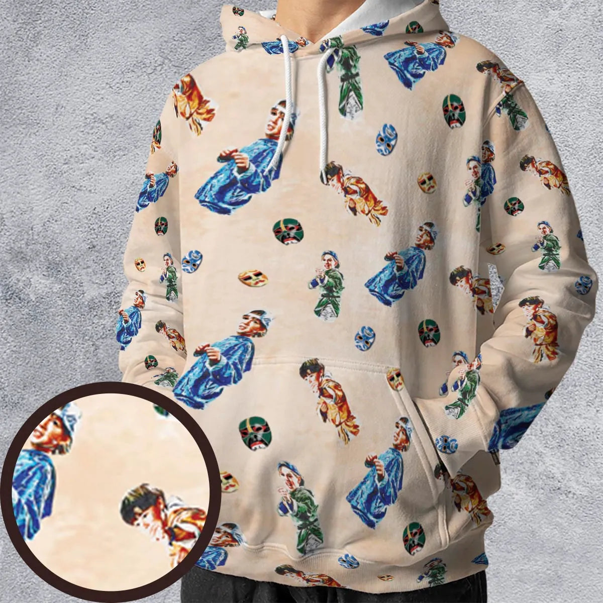All-over Print Hoodie - TB4DJE4L