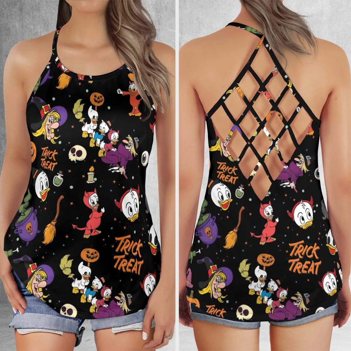 Criss Cross Tank Top - J547VEKA