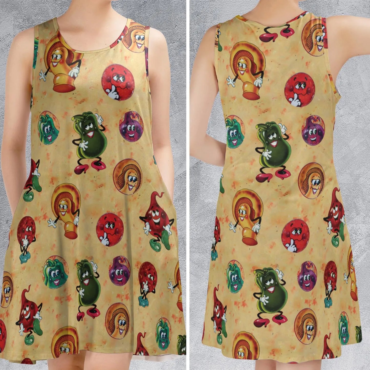 Sleeveless Dress - MK427CPE