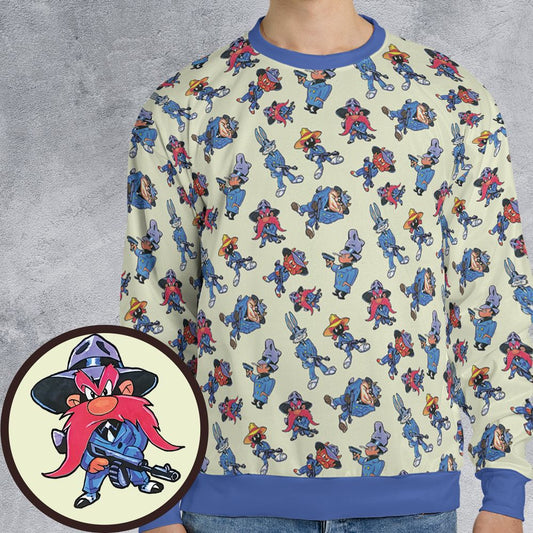 All-over Print Sweatshirt - 49E2CEPS -  - 1